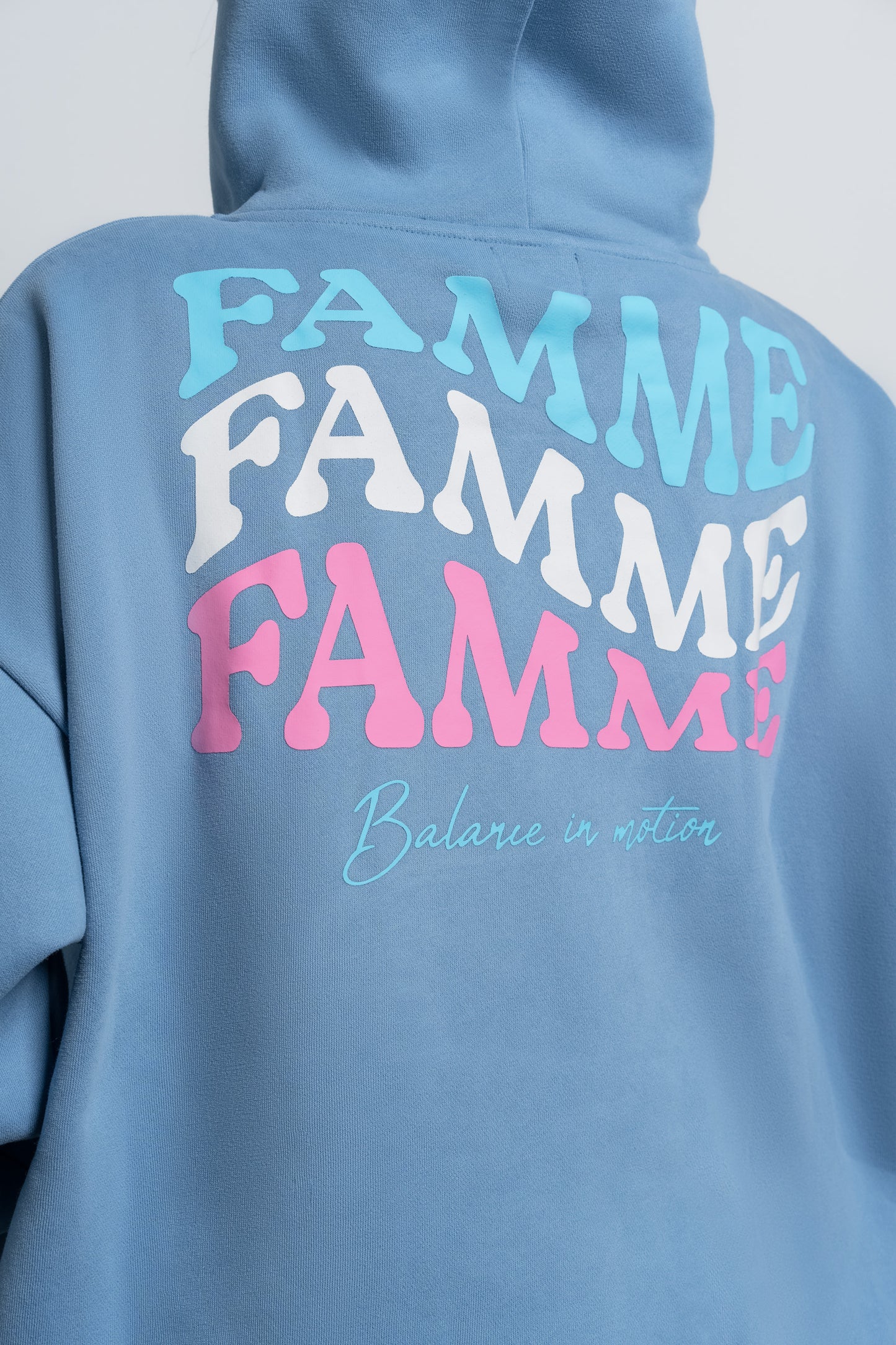 Blue Reality Hoodie - for dame - Famme - Hoodie