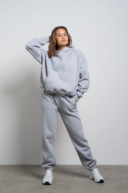 Grey Essential Oversized Hoodie - for dame - Famme - Hoodie