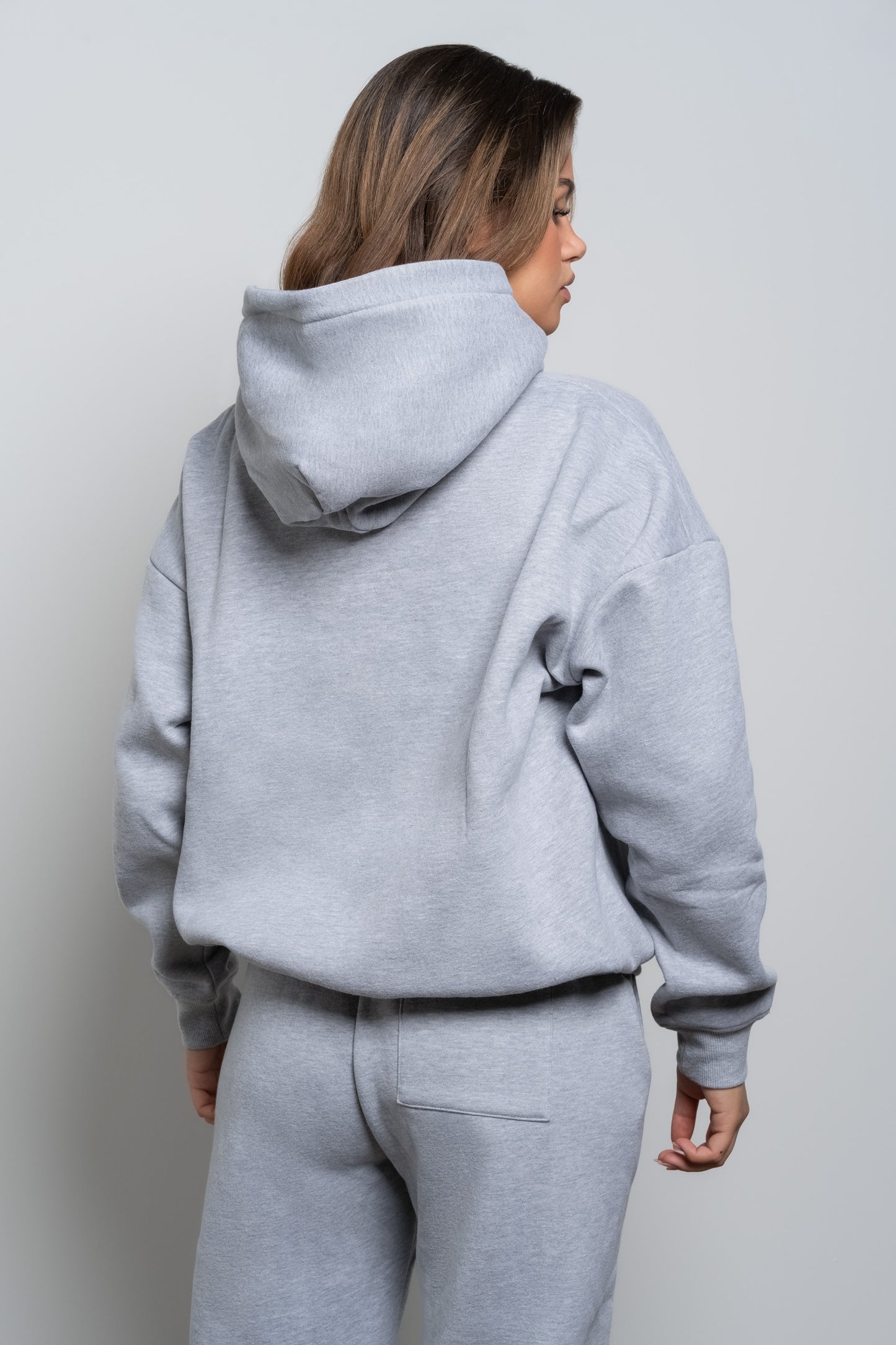 Grey Essential Oversized Hoodie - for dame - Famme - Hoodie