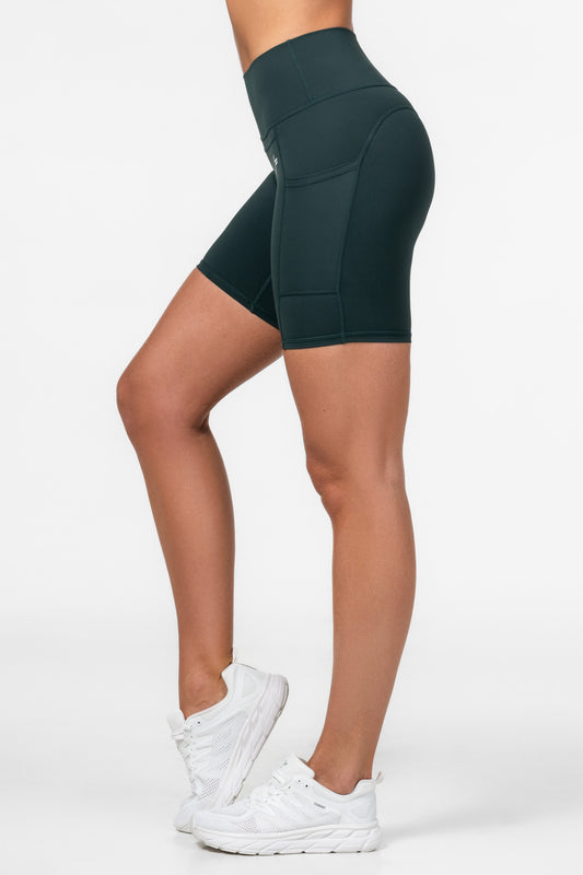 Green Techna Shorts - for dame - Famme - Shorts