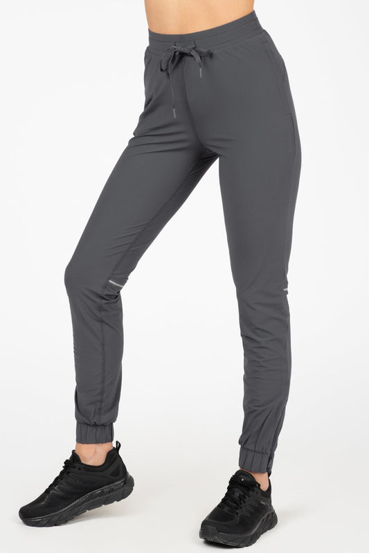 Grey Active Pants - for dame - Famme - Pants